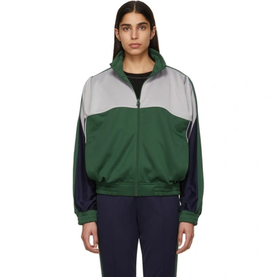 Nike Lab Grey And Green Martine Rose Edition Nrg K Track Jacket In  Fir/atmosph | ModeSens