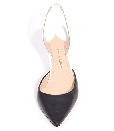 Shop Paul Andrew Aw Slingback Pump In Black/white