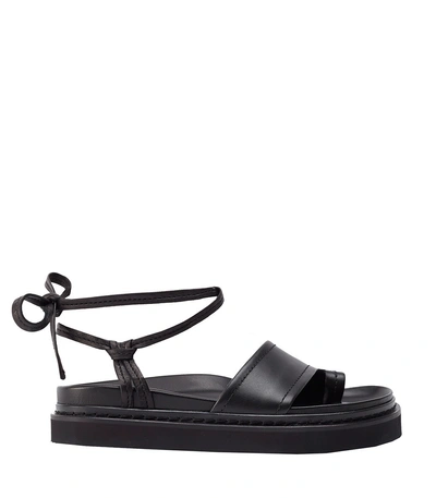Shop 3.1 Phillip Lim / フィリップ リム Yasmine Ankle Wrap Platform Sandal In Black