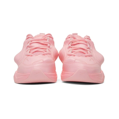 Shop Nike Lab Pink Martine Rose Edition Monarch Iv Sneakers In Medsoftpink