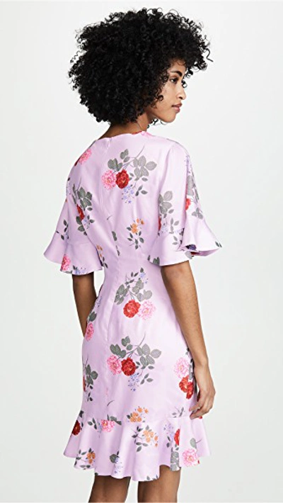 Keepsake Pretty One Mini Dress In Lilac Floral ModeSens