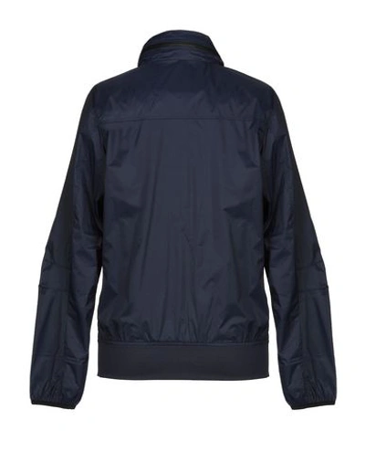 Shop Sundek Jackets In Dark Blue