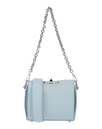 alexander mcqueen blue bag