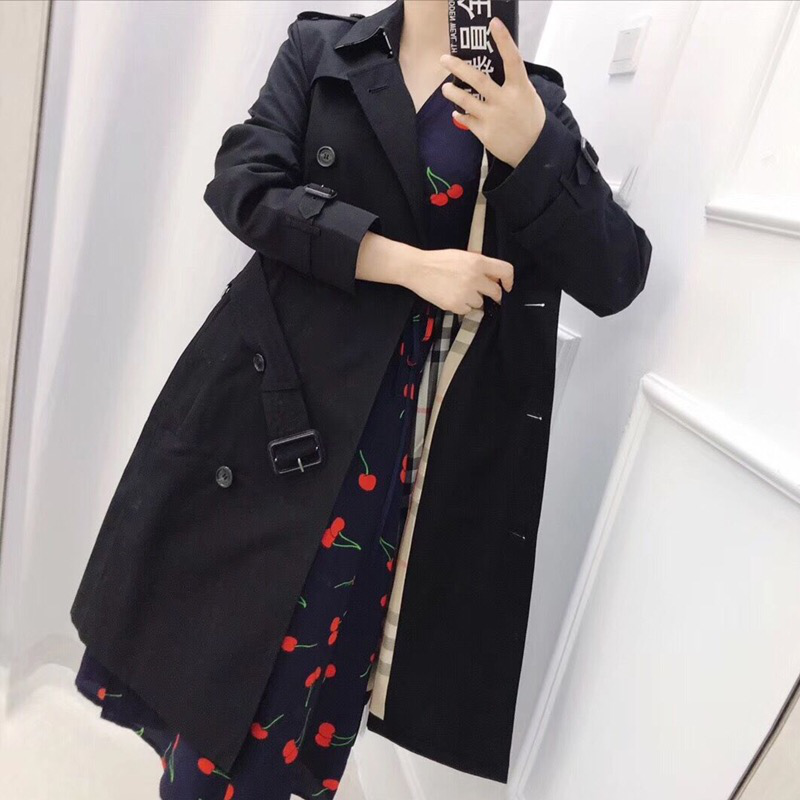 burberry kensington hooded trench