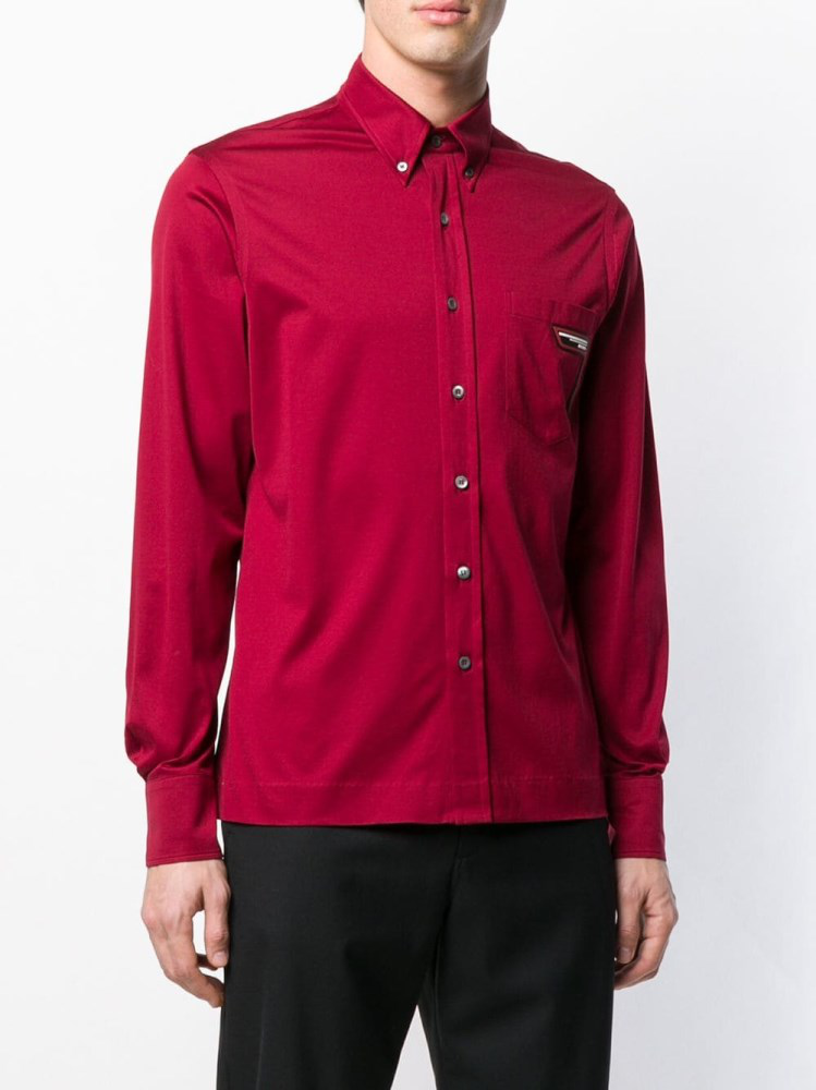 prada button down shirts