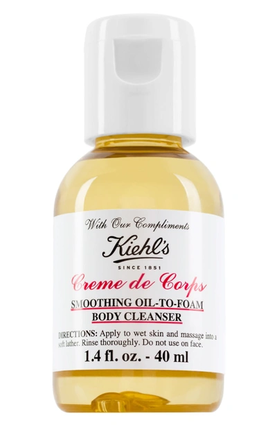 Shop Kiehl's Since 1851 1851 Creme De Corps Smoothing Oil-to-foam Body Cleanser