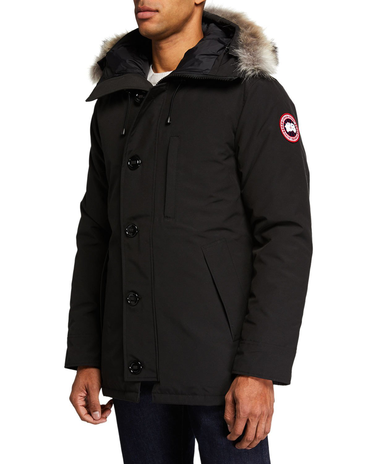 Canada Goose Men's Chateau Parka Coat - Fusion Fit In Red | ModeSens