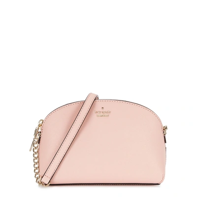 Kate Spade Cameron Street Hilli Garden Pink Leather Dome Crossbody