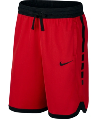 Nike shorts red and hot sale black