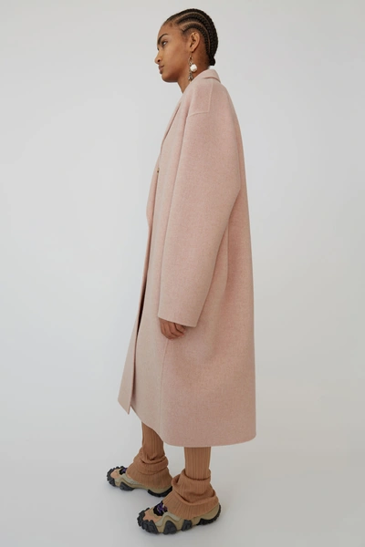 Shop Acne Studios  In Pale Pink Melange