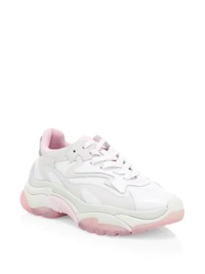 Shop Ash Addict Chunky Trainers In White