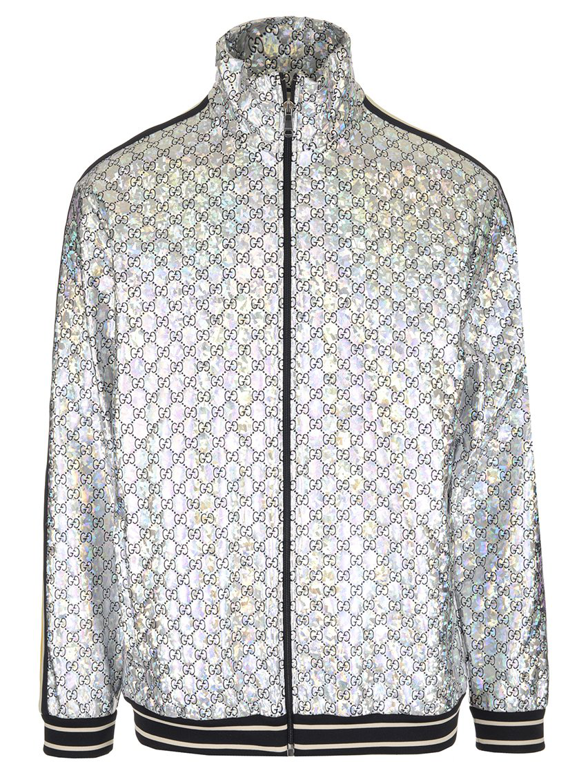 gucci silver jacket
