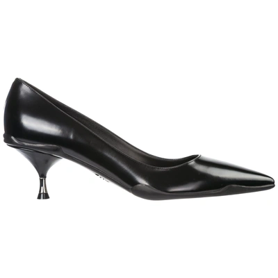 Shop Prada Spike Heel Pumps In Black