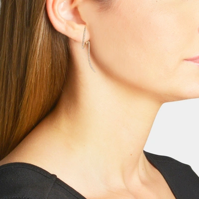 Shop Anissa Kermiche | Tourbillon Pavé Mono Earring