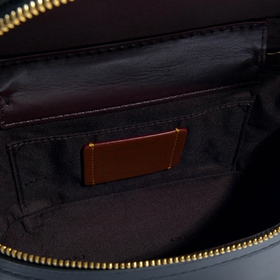 Shop Coach Trail Crossbody Bag In Black Refined Calf Leather
