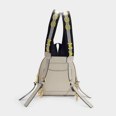 Shop Marc Jacobs | Pack Shot Backpack In Dust Leather With Polyuretha In Black