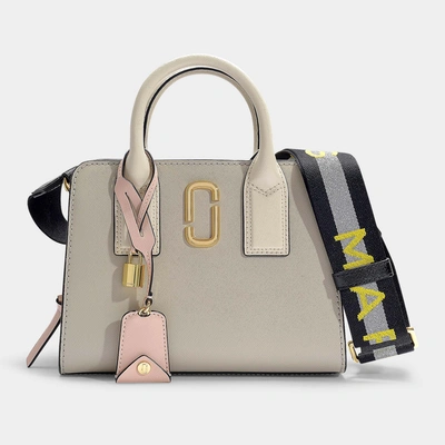 Shop Marc Jacobs | Little Big Shot Bag In Dust Leather With Polyurethane Coating