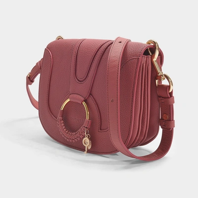 Shop See By Chloé | Hana Small Crossbody Bag In Rusty Pink Grained Goatskin