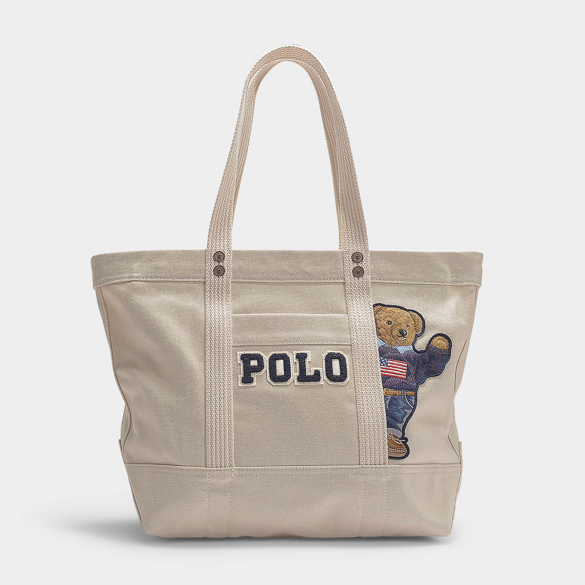 polo bear tote