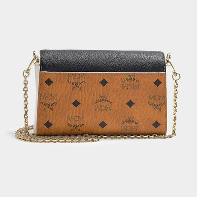 Millie crossbody in visetos leather block hotsell