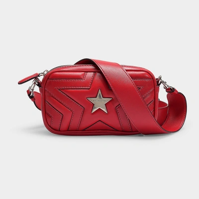 Shop Stella Mccartney | Stella Star Bum Bag In Lover Red Eco Leather