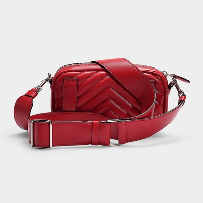 Shop Stella Mccartney | Stella Star Bum Bag In Lover Red Eco Leather