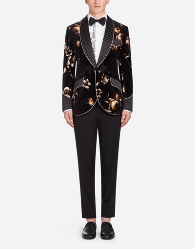 Dolce gabbana top smoking jacket
