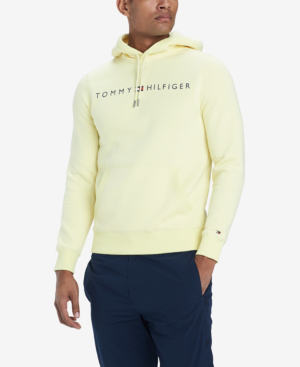 tommy hilfiger lock up logo hoodie