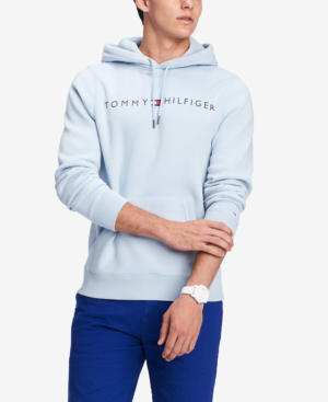 tommy hilfiger lock up logo hoodie