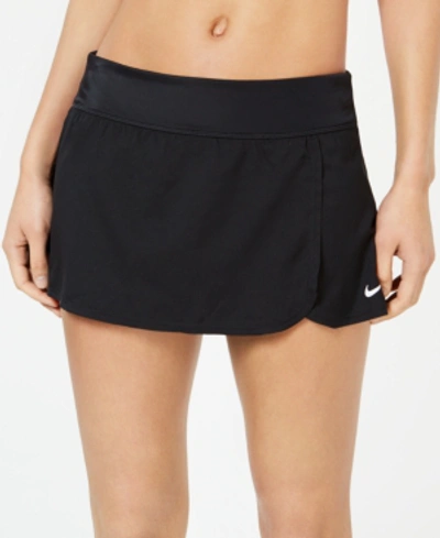 Shop Nike Swim Boardskirt In Black