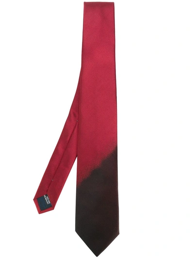 Shop Lanvin Gradient Tie - Red