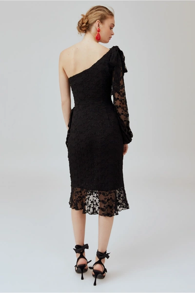 Shop Keepsake Retrospect Midi Dress In Black