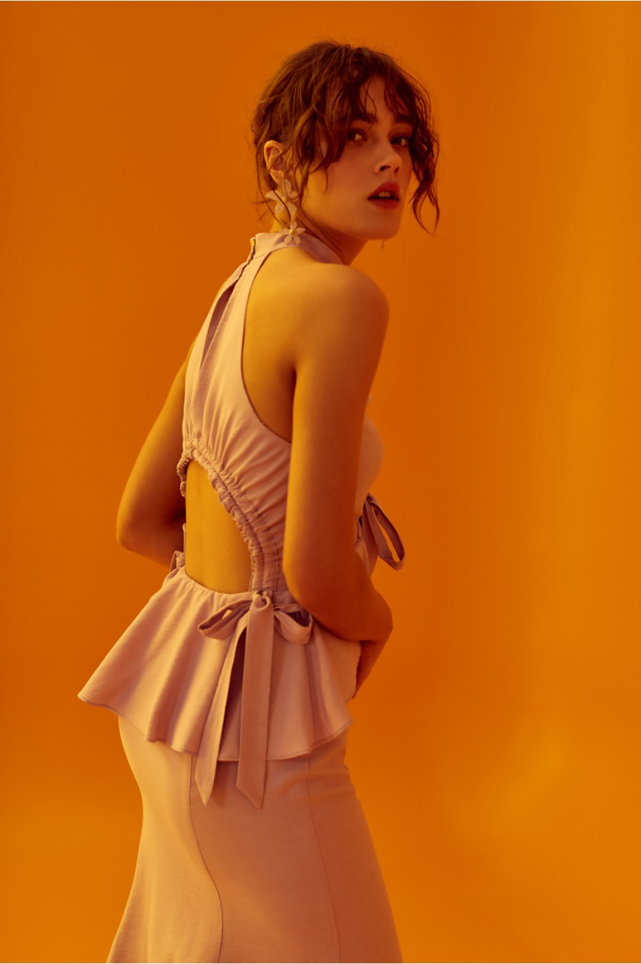 keepsake luminous midi dress