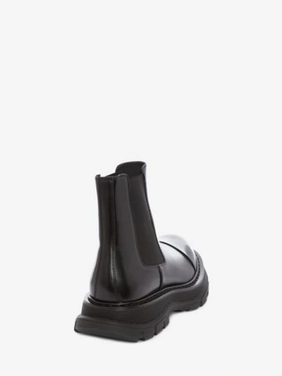 Shop Alexander Mcqueen Tread Chelsea Boot In Black