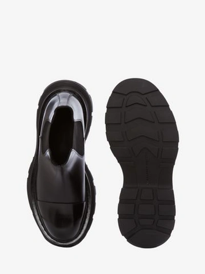 Shop Alexander Mcqueen Tread Chelsea Boot In Black