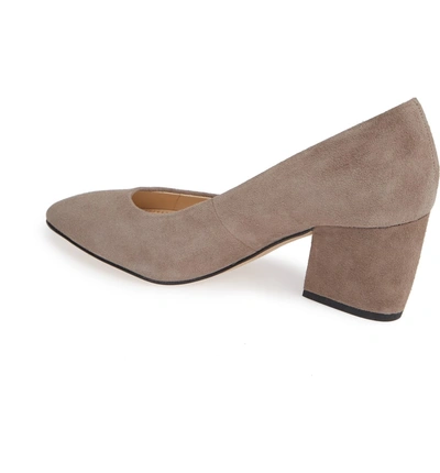 Shop Botkier Stella Pump In Winter Grey Suede