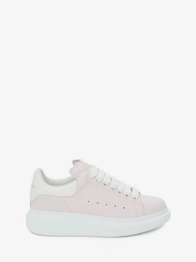 Shop Alexander Mcqueen Oversize-sneakers In Pale Rose/white