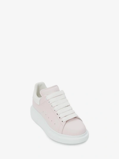 Shop Alexander Mcqueen Oversize-sneakers In Pale Rose/white