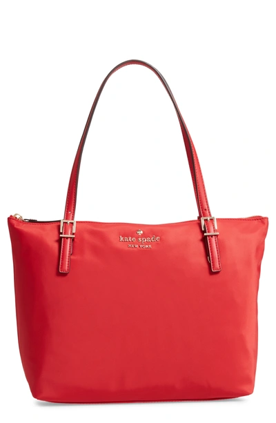 Shop Kate Spade Watson Lane Small Maya Nylon Tote - Red In Royal Red