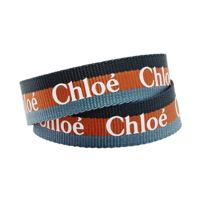 Shop Chloé Chloe Blue Valmy Bracelet In 44f Vinylbl