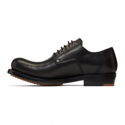 Shop Rick Owens Black Cop Derbys In 0908 Black