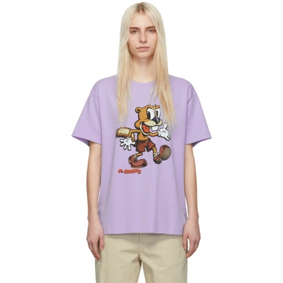 Shop Marc Jacobs Purple Redux Grunge R. Crumb Squirrely T-shirt In 532 Lavende
