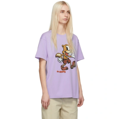 Shop Marc Jacobs Purple Redux Grunge R. Crumb Squirrely T-shirt In 532 Lavende