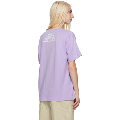 Shop Marc Jacobs Purple Redux Grunge R. Crumb Squirrely T-shirt In 532 Lavende