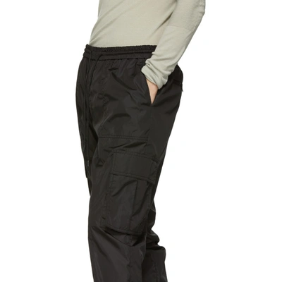 Shop Juunj Juun.j Black Jogging Cargo Pants In 5 Black