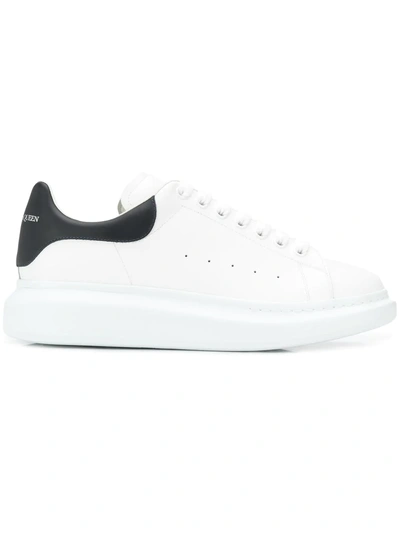 Shop Alexander Mcqueen Lace-up Sneakers In White