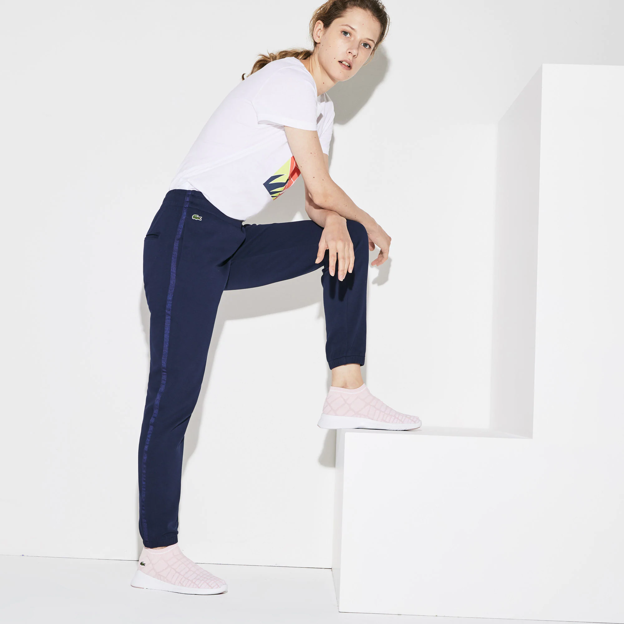 lacoste sweatpants womens