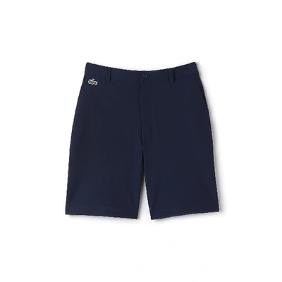 Shop Lacoste Men's Sport Golf Stretch Bermudas In Navy Blue