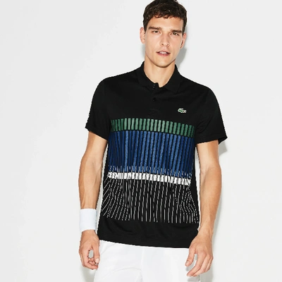 Lacoste Men's Polo X Novak Djokovic - Exclusive Edition In Black / Navy  Blue / Green / White | ModeSens