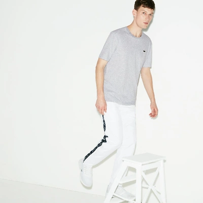 Lacoste Men's Ultra Dry Cotton Sport T-shirt - 3xl - 8 In Grey